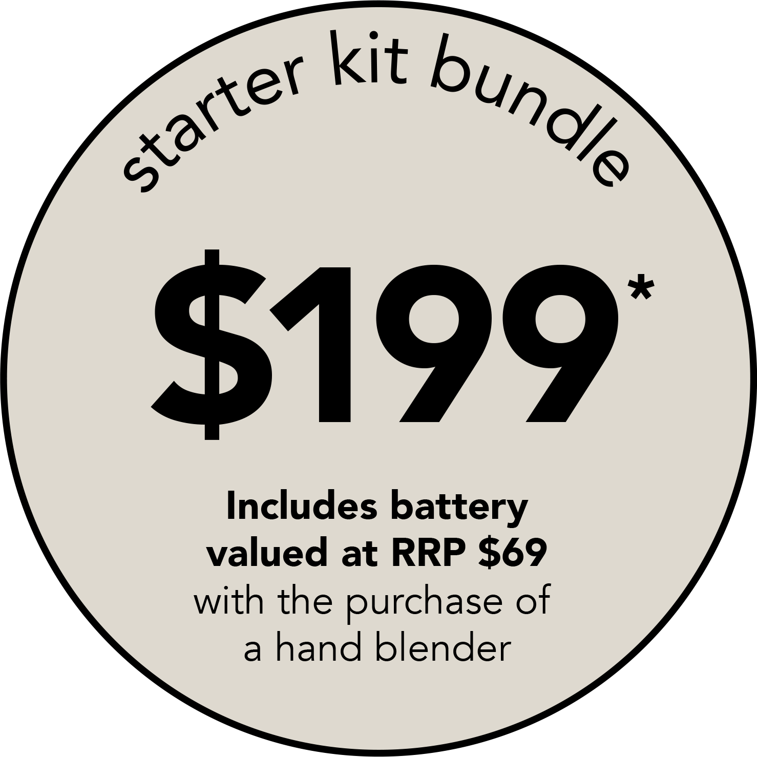product badge