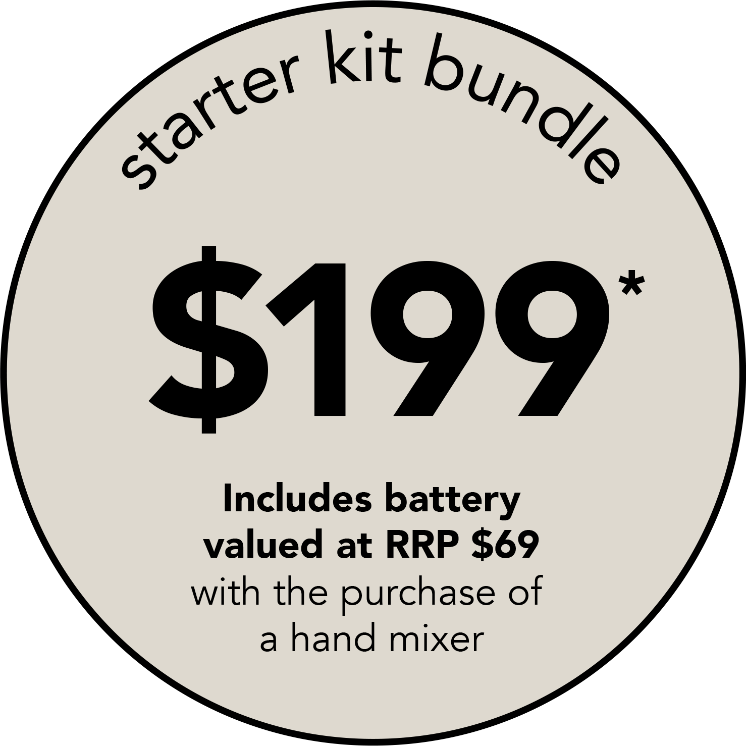 product badge